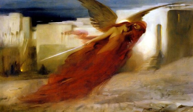 And there was a Cry in Egypt by Arthur Hacker