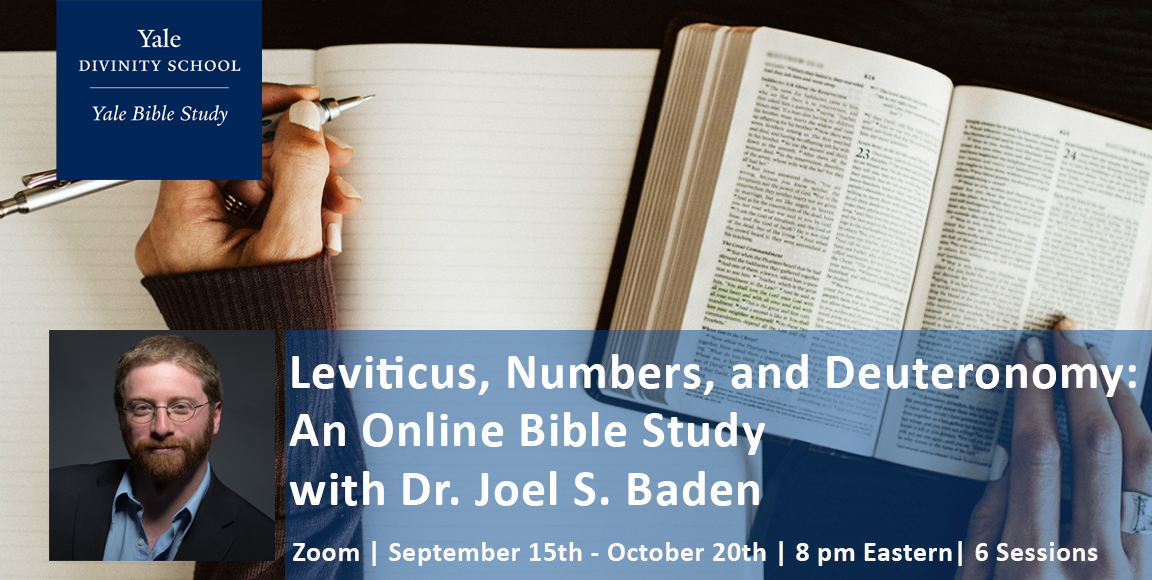 Leviticus, Numbers, and Deuteronomy: An Online Bible Study